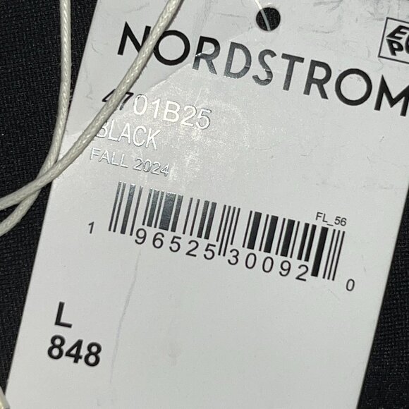 MAX STUDIO LONDON BLACK KNIT BLOUSON LONG SLEEVE ADJUSTABLE WAIST JACKET NWT - L - Picture 11 of 16
